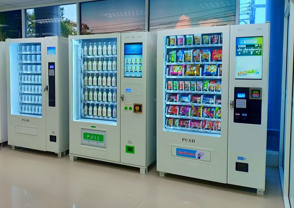 Pendapatan pasif vending machine