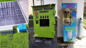 Vending Machine + Solar Panel