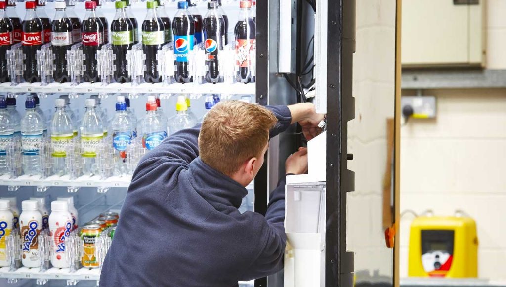 Maintenance vending machine