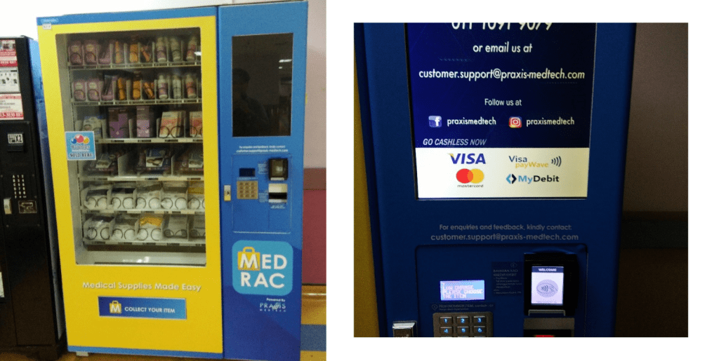 Vending machine dan QR