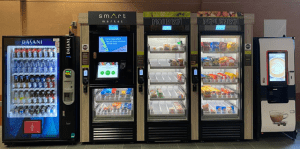 Side income vending machine