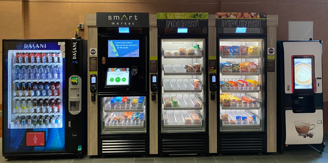 Side income vending machine