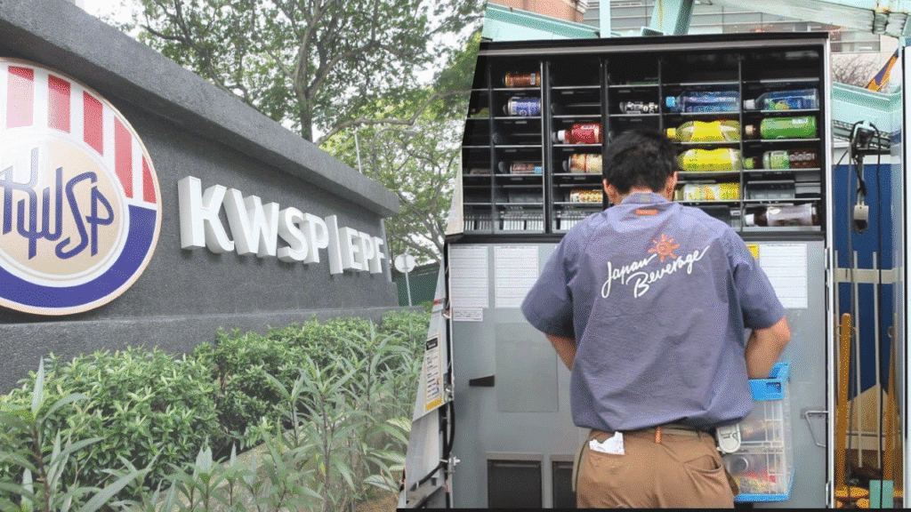 Duit KWSP - bisnes vending machine