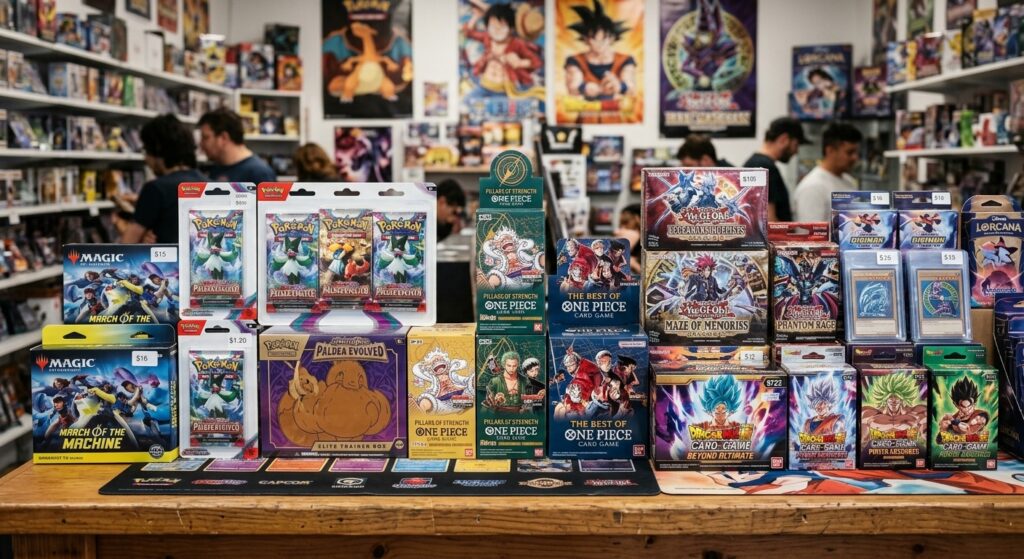 Stock TCG vending machine