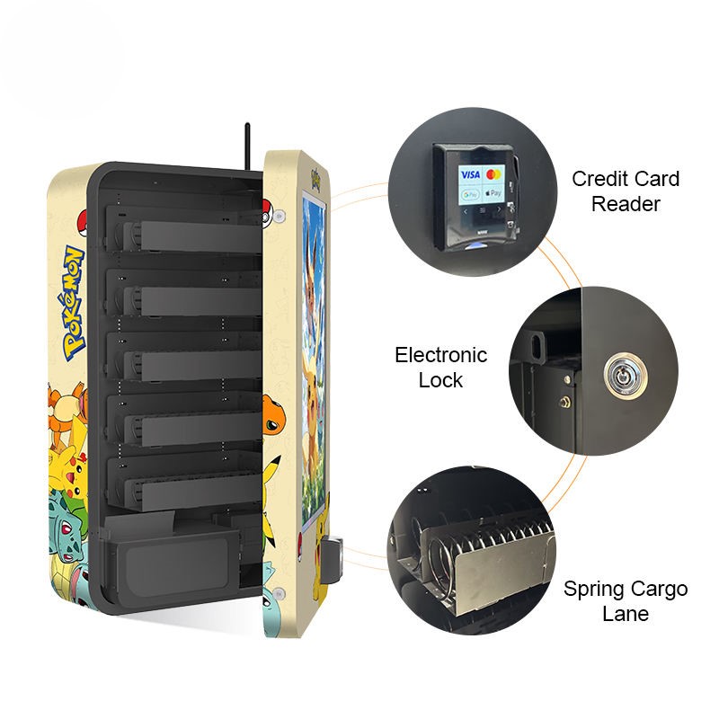 TCG vending machine Cashless